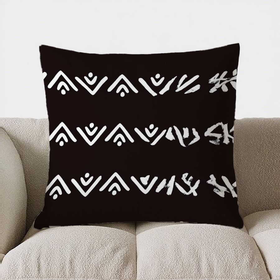 Home Decor Arrows Pattern Decorative Throw Pillow Cover Pattern Cushion Cover Suitable For Sofa Bedroom Car Pillow Cover