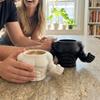 Uniquely Muscle Man Mug Funny Male Muscle Pen Holder Practical Ceramic Coffee Cup  Gym Trainer