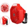 Portable Camping Tent Ceiling Fan+LED for Milwaukee M18 Battery