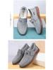 Men's Slip-on Old Beijing Canvas Shoes - Breathable, Non-slip, Wear-resistant Sole, Spring/Autumn Casual Footwear