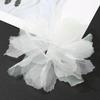 10Pcs 3D Flower Organza Lace Patches Applique For Bridal Wedding Dress Home Gradient Lace Trim Sewing Accessories Room Decora