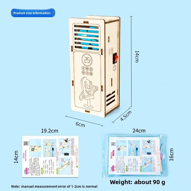 Science Experiment Diy Air Cooler Model Kit For Kids Educational Stem Learning