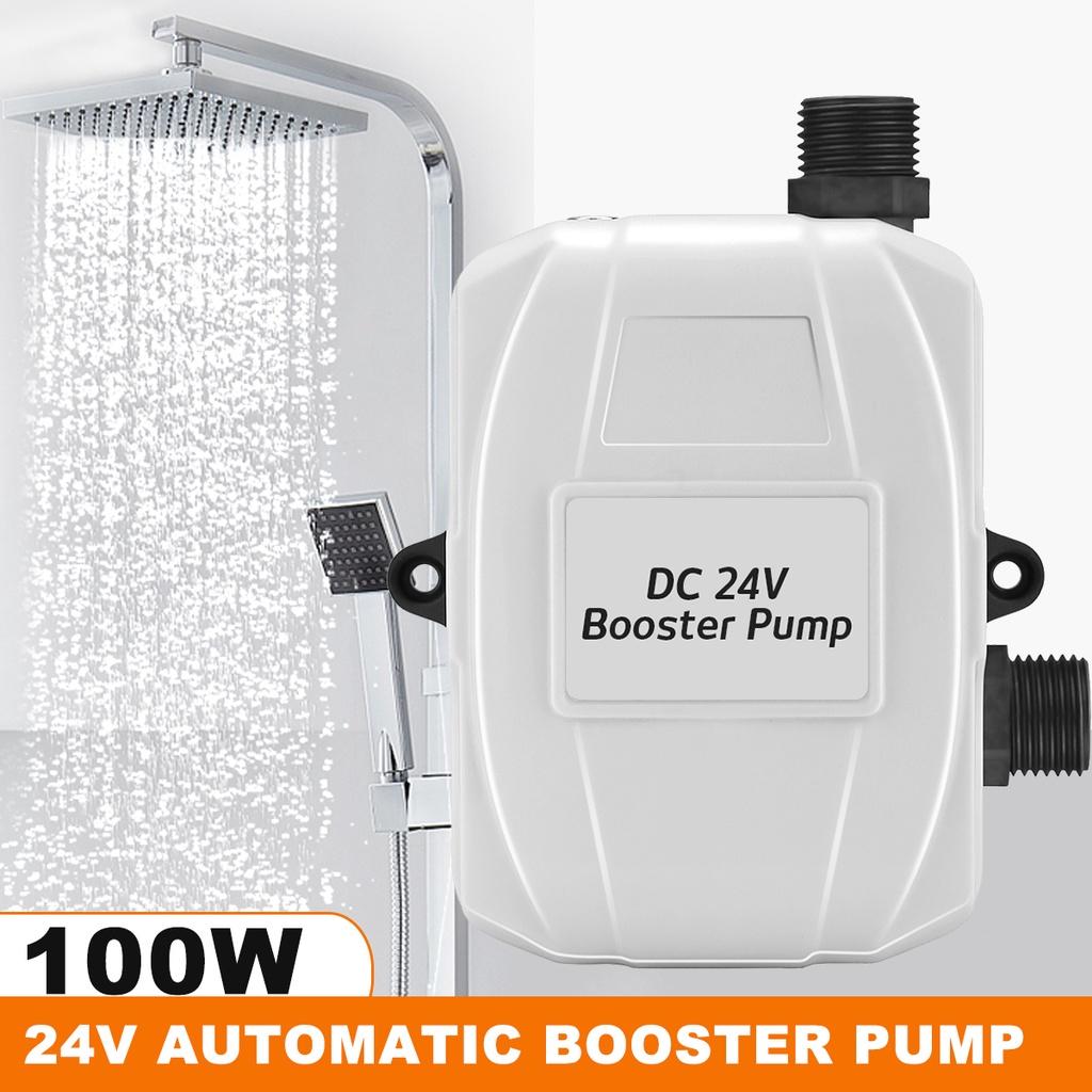 100W Household Waterproof Booster Pump Integrated Booster Pump Connector for Shower Head Outside Tap Kitchen Sink