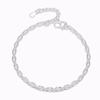 O-shaped Chain Embossed Bracelet Female Korean Version of The Personality Bump Car Flower Simple Jewelry