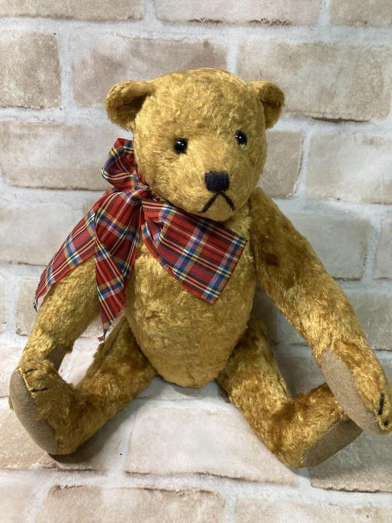 [USED] Naomi Light Angus ENGLAND Teddy Bear, Hard to Find, Extremely Rare