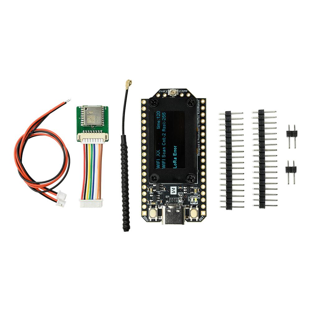 WiFi LoRa 32 V4 0.96" OLED Solar Powered LoRa 32 Dev-Board GPS ESP32 SX1262 WiFi BLE ESP32-S3R2 Low Power For Arduino IoT Type-C
