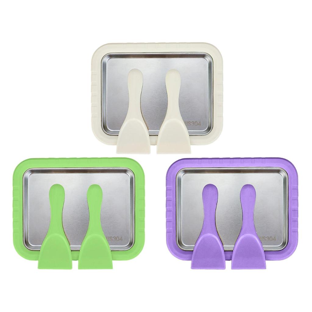 Ice Cream Maker Instant Cold Plate for Soft Serve Slushies Parties Household