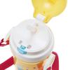 Komori Resin Water Bottle with Penelope Plastic Dishwasher Made in Japan Straw, Bottle, Yellow, 400ml, Safe,