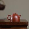 Yixing Handmade Purple Clay Teapot Household Small Capacity Tea Pot Hand-carved Bamboo Leaf Kettle Chinese Zisha Tea Set 110ml