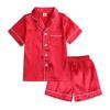 Kids Silk-like Loungewear Set Toddler To Big Kids