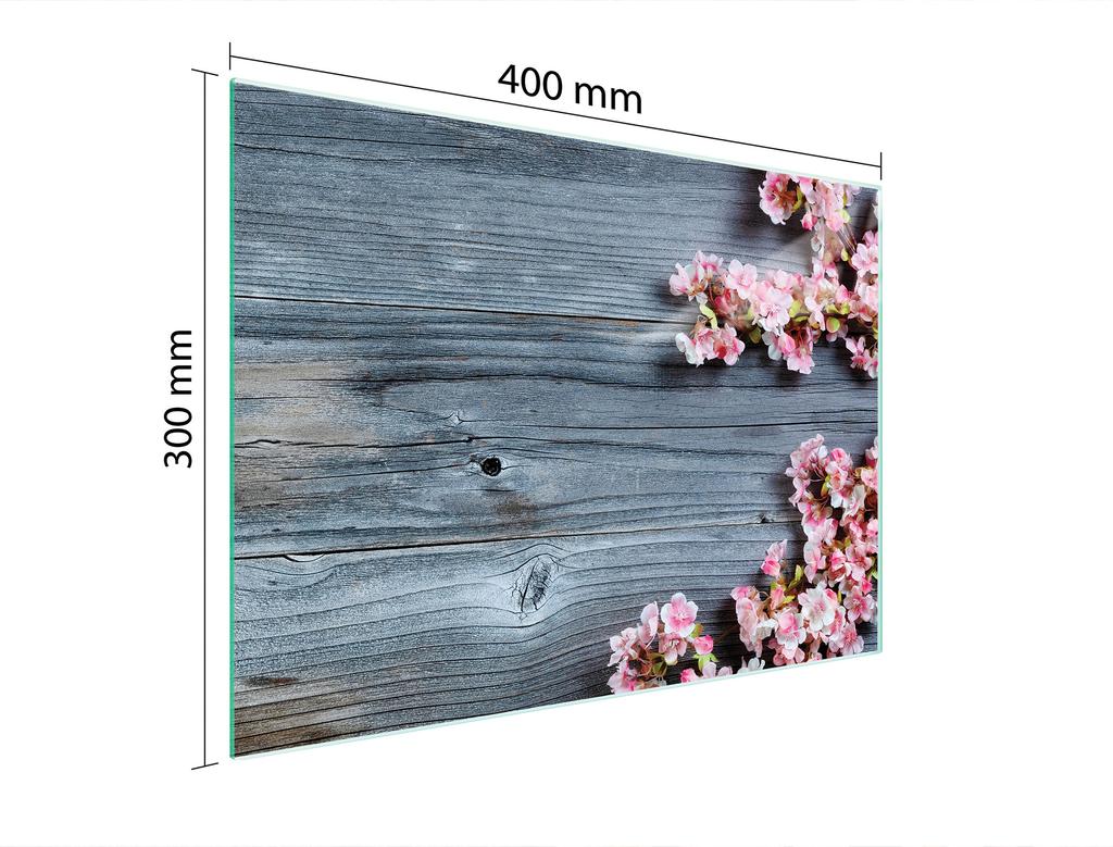 TABLA DE CORTAR DE CRISTAL 40x30 MADERA