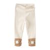 DAVE & BELLA Girls' Autumn Cartoon Stretch Leggings
