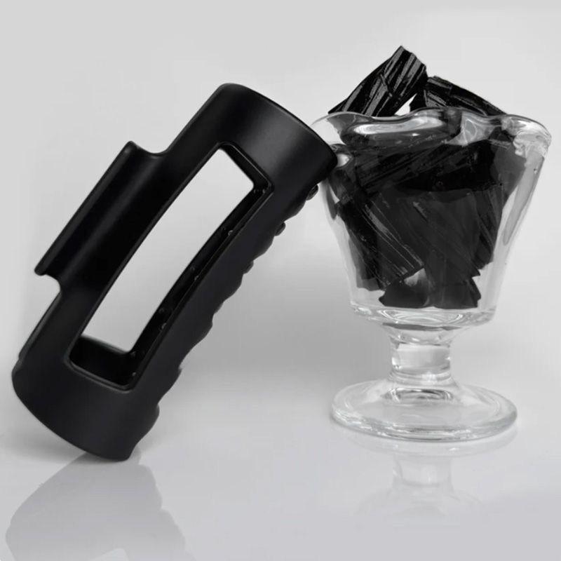 Soft Anti-Collision Silicone Shark Hair Clip: Durable, Non-Slip Claw for Head Protection