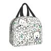 West Highland Terrier Dog Insulated Lunch Bag for Women Pet Westie Portable Cooler Thermal Bento Box Camping Travel Picnic Bags