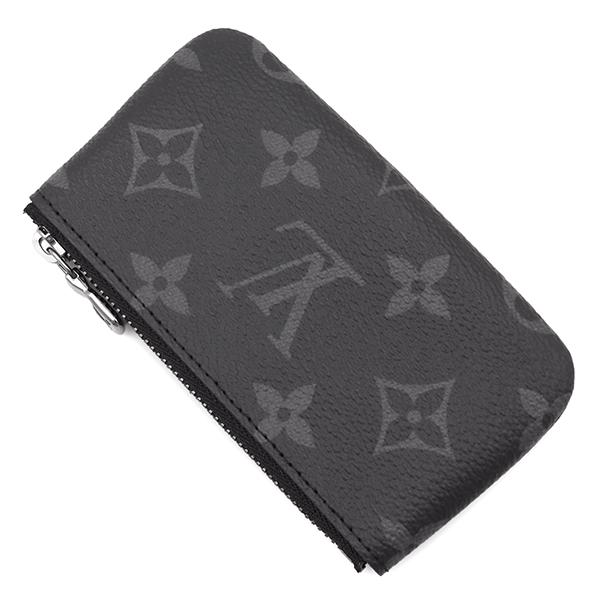 LOUIS VUITTON M80905 Monogram Eclipse Card & Key Holder Pouch CleCoin case Monogram Eclipse Array