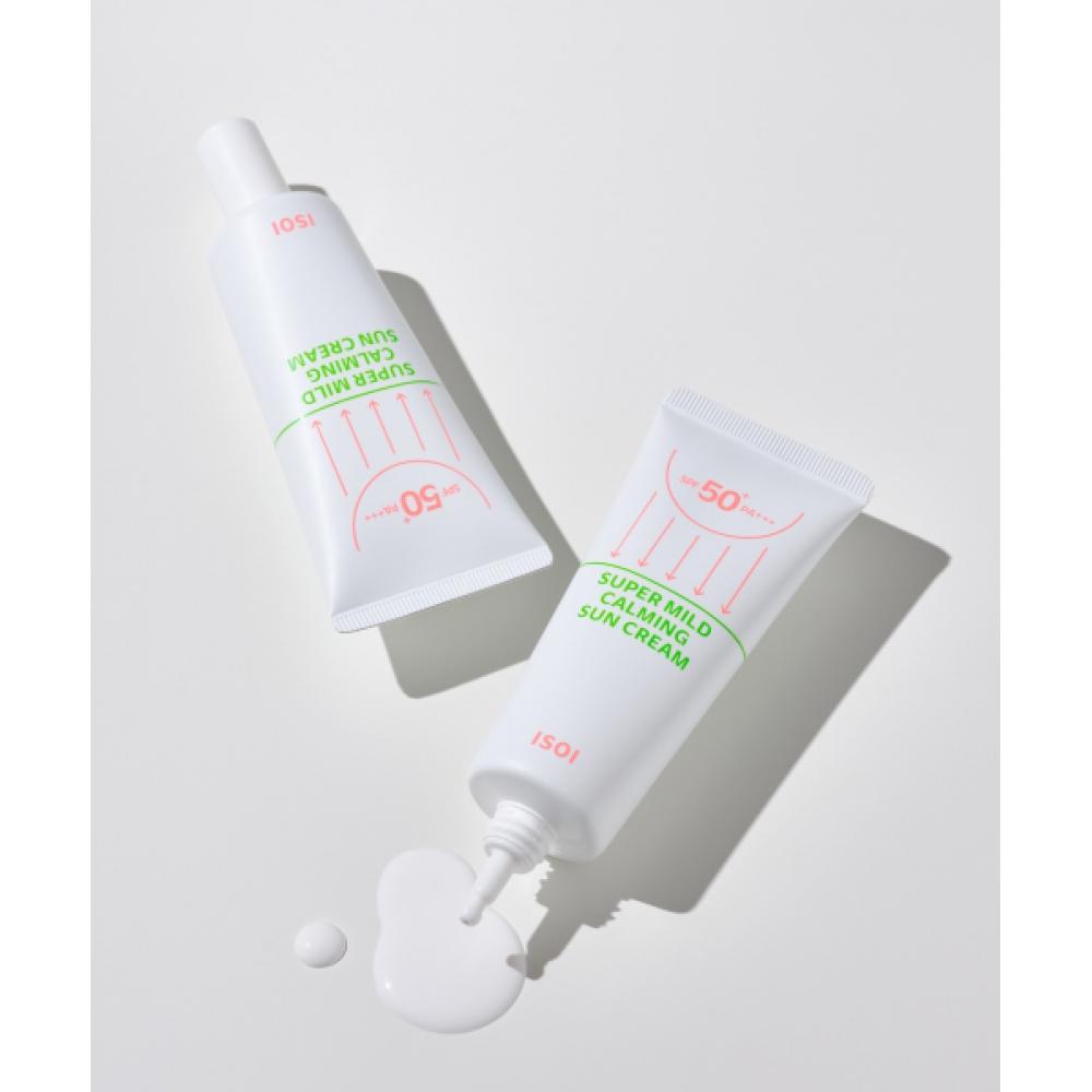 Isoi Super Mild Calming Sun Cream Spf50+ Pa+++ 55ml