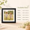 Wholesale Wood Picture Frame Durable Lightweight Square Photo Frame Wall Hanging Tabletop Home Decor 6x6 8x8 10x10 12x12 14x14