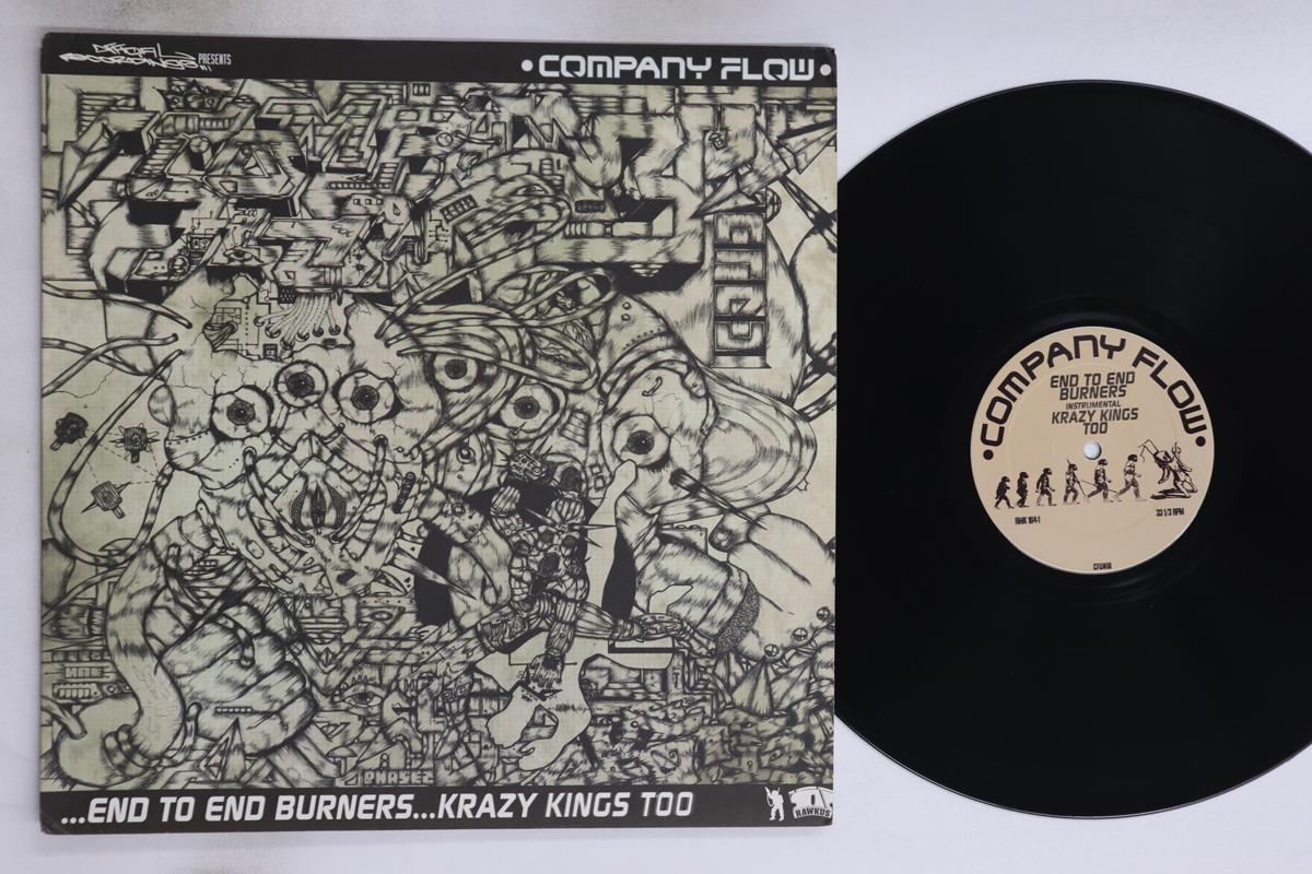 

12inch Record COMPANY FLOW - End To End Burners / Krazy Kings To RWK1641 Rawkus 1998 US Rap & Hip-Hop/R&B Used