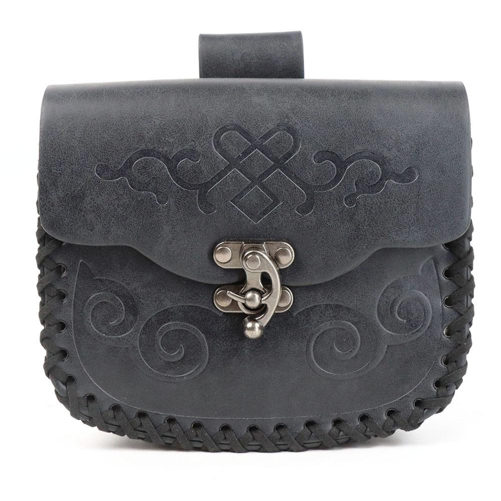 High-quality Leather Retro Belt Pouch Viking Style Festival Accessory Coin Purse Medieval Design Fanny Pack Halloween Costume