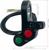 Universal ATV UTV SXS Street Turn Signal Horn Kit, LED Flasher Relay Blinker Harness Handlebar Thumb Switch