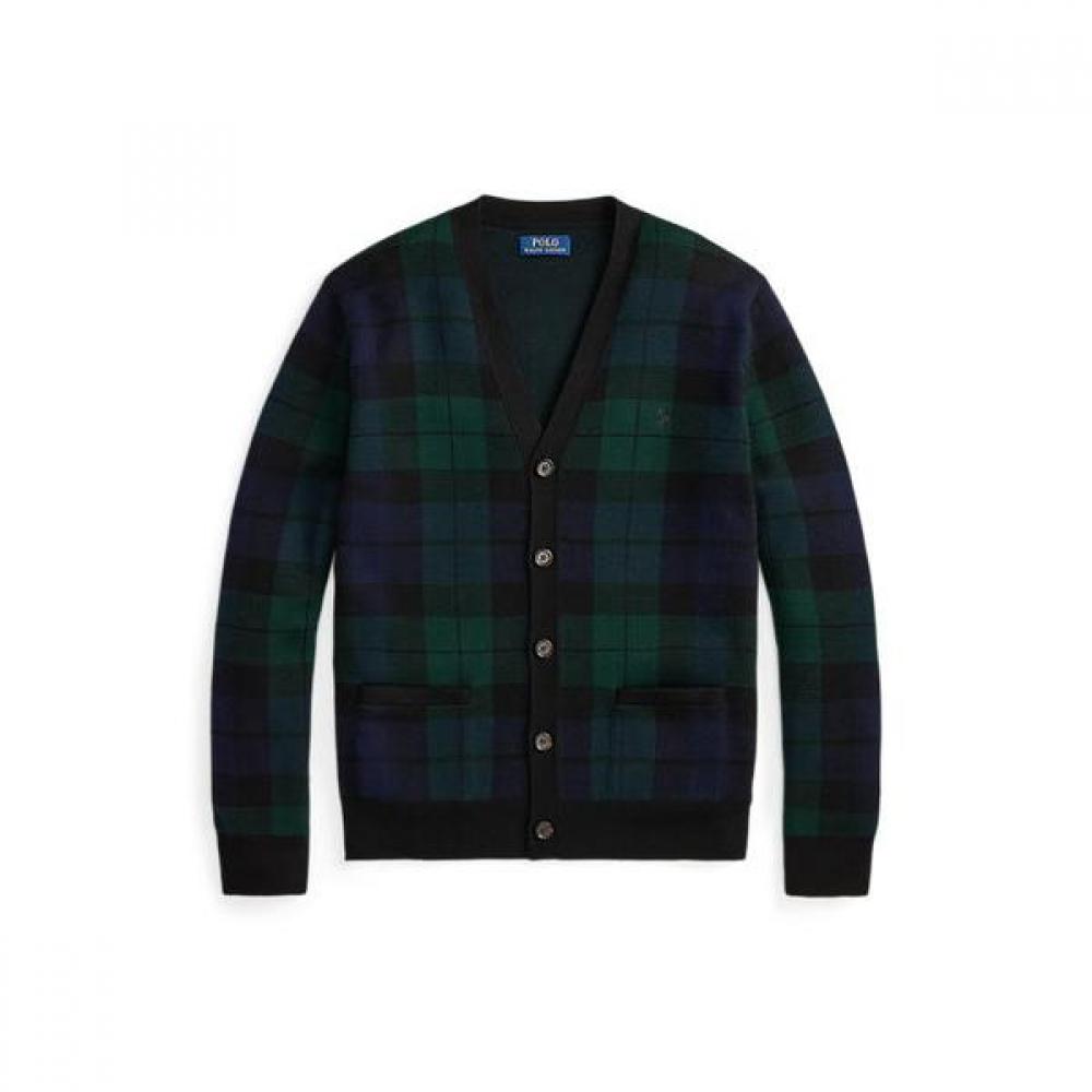 Polo Ralph Lauren Men S Plaid waShable Wool Cardigan mnpoSwe16822774300