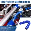 X AUTOHAUX Silicone Reducer Hose Pipe Bend Turbo Intercooler 135 Degree Elbow Inner Diameter 19mm Blue