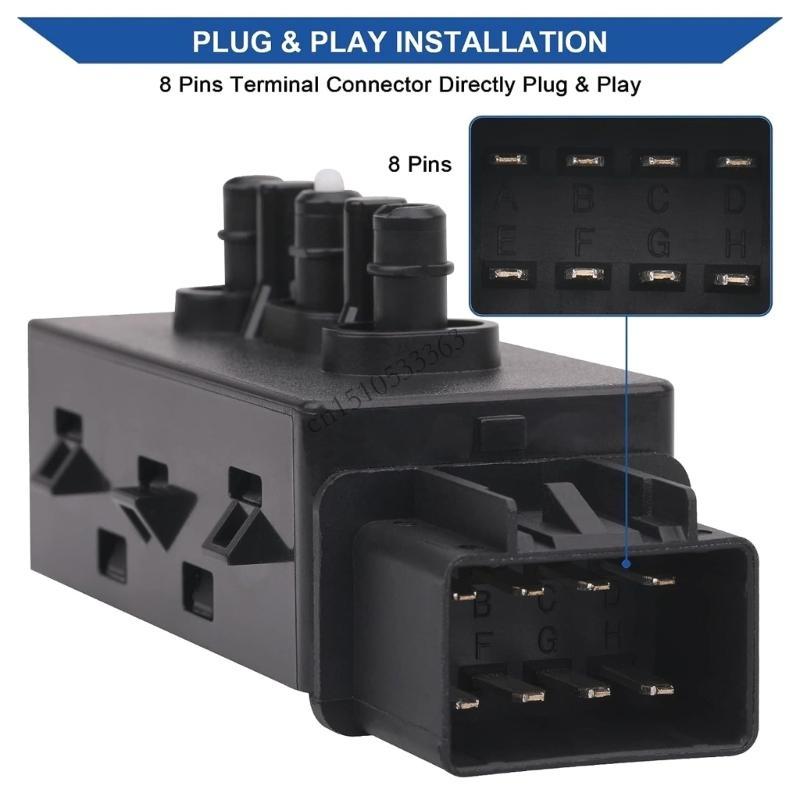 090E Car Power Control Adjustment Switch 12451495 Automobile Accessory Black China Mainland