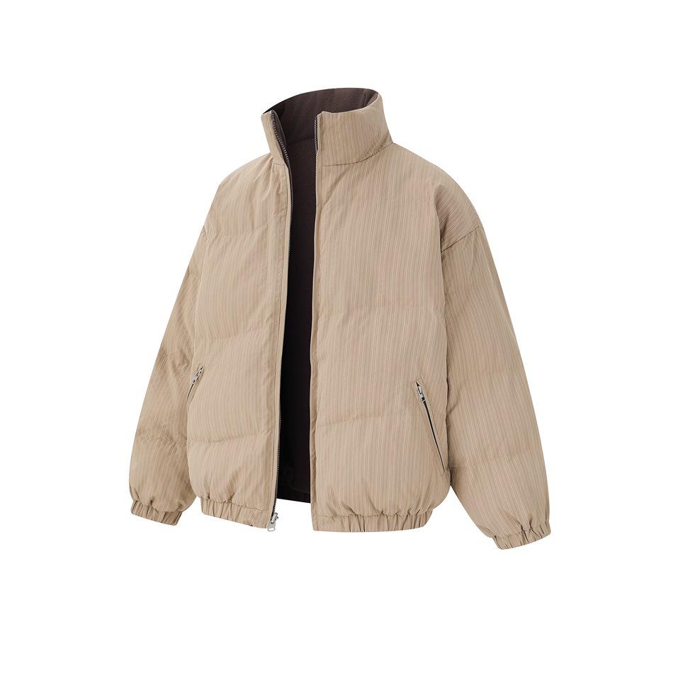 FORN3 Unisex Double-Sided Winter Cotton Jacket N1861 - Trendy Retro Workwear for Cold Weather