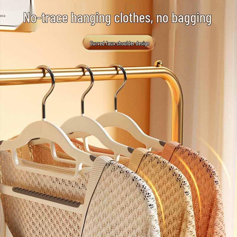 Non-Slip, No-Trace Clothes Hanger: Prevents Shoulder Marks, Ideal for Wardrobes