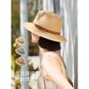 Panama hat women's summer travel seaside versatile sun protection sun hat temperament fashion top hat jazz hat