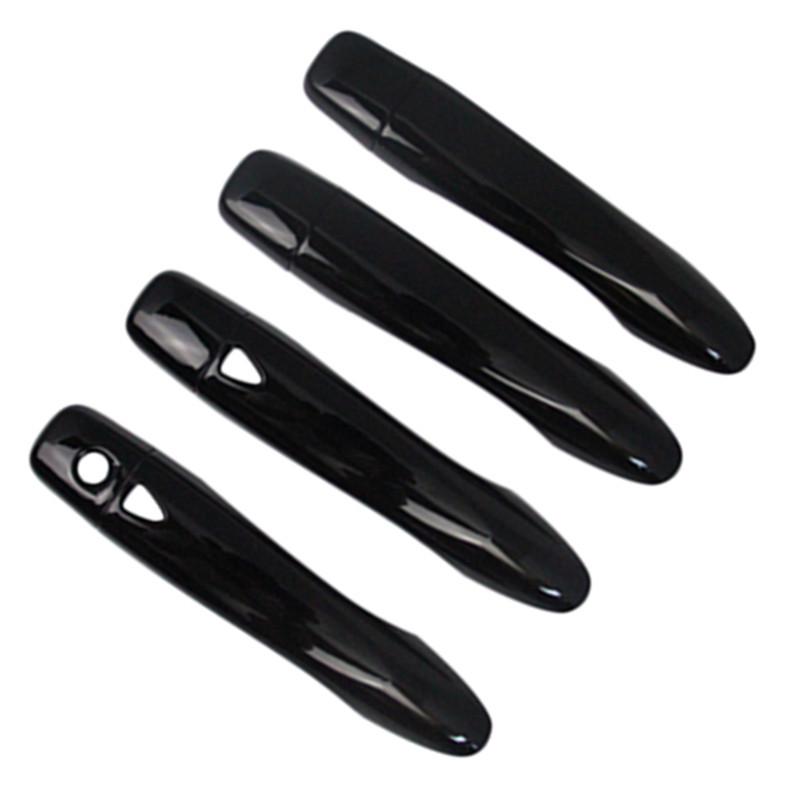 Tuanda Door Handle Cover: Fits 2018-2023 Models, Decorative Anti-Scratch Sticker, Bright Finish