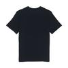 Nike Sportswear Solid Color Embroidered Logo Micro Mark Round Neck Casual Short Sleeve Black Men's BV0508-010