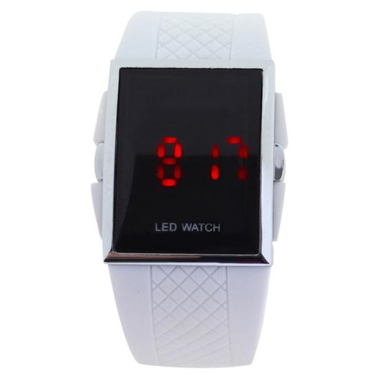 Unisex Fashion LED Digital Display Square Case Cool Sports Casual Wrist Watch