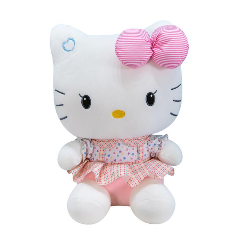 Hello Kitty Plush Toy With Dot Dress For Kids Girls And Boys Birthday Gift