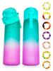 1 Stück 650ml Aromatisierte Wasserflasche mit Zufälligen 1 Aromapod Luftwasserflasche Mattiertes Schwarz Luft Camping Fitness Sportbecher