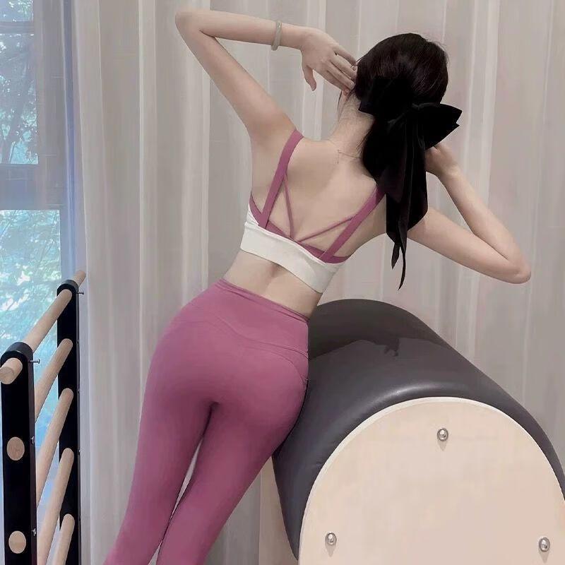 Женский летний набор для пилатеса, йоги, фитнеса S-XL