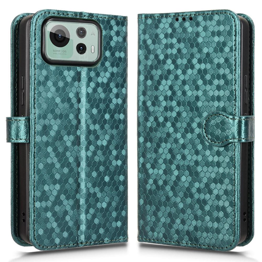 

Для Asus Zenfone 12 Ultra 5G Чохол-гаманець з тисненням у крапку Шкіряний чохол для телефону з поліуретану C