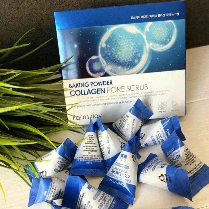 FARM STAY BAKING POWDER COLLAGEN PORE SCRUB