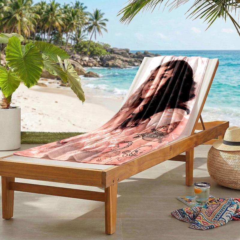 Melanie Martinez Fashion Beach Towel: Ideal for Summer Adventures Soft, Absorbent and Quick Drying Suitable for Swimming and Bathing