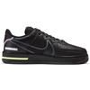 Nike Air Force 1 React Black Violet Star Barely Volt CD4366-001