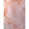 Chinesische Tang-Jacke im Retro-Stil mit Bluse im Blumenstickerei-Stil