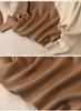 2024 Autumn French-Style Pure Wool Sweater: Versatile Knit Pullover