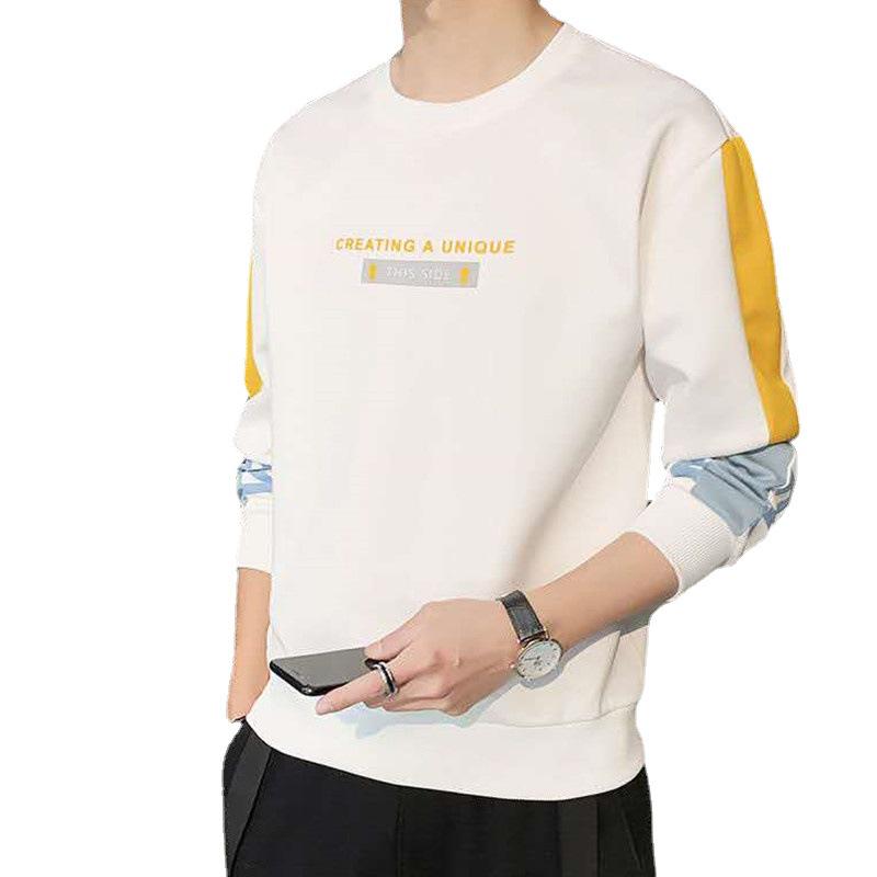 Herren Frühling/Herbst Koreanischer Stil Langarm Sweatshirt - Lässiger Jugend Trend Top