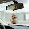Acrylic 2D Flat Car Ornament Mirror Hanging Charm Unique Cute Christmas Tree/Rearview Mirror Accessory For Women Men V6U1