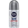 Nivea Men Herren Deo Roll-on Silver Protect 50ml 3Stk