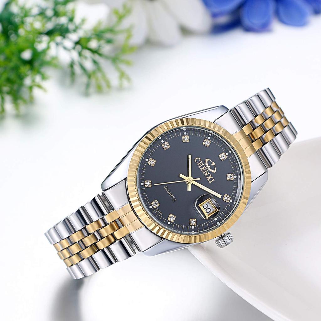 Hodinky Made in Japan Vodotěsný Quartz náramek Retro Hodinky Světelná stupnice Kruhový ciferník Datum Starožitné Nerezová ocel Jednoduché Oblíbené Hodinky Son Christmas