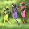Swallow Tail Bird Clip Handmade Simulation Bird Plant-decorated artificial bird handicrafts for Ornament