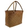 Handmade Woven Flower Basket S Size Sturdy Seagrass Storage Basket for Plant Pot Cover Laundry Picnic Market Bag