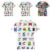 Alphabet Lore Unisex Freizeit-T-Shirt Cosplay-Oberteile Für Kinder