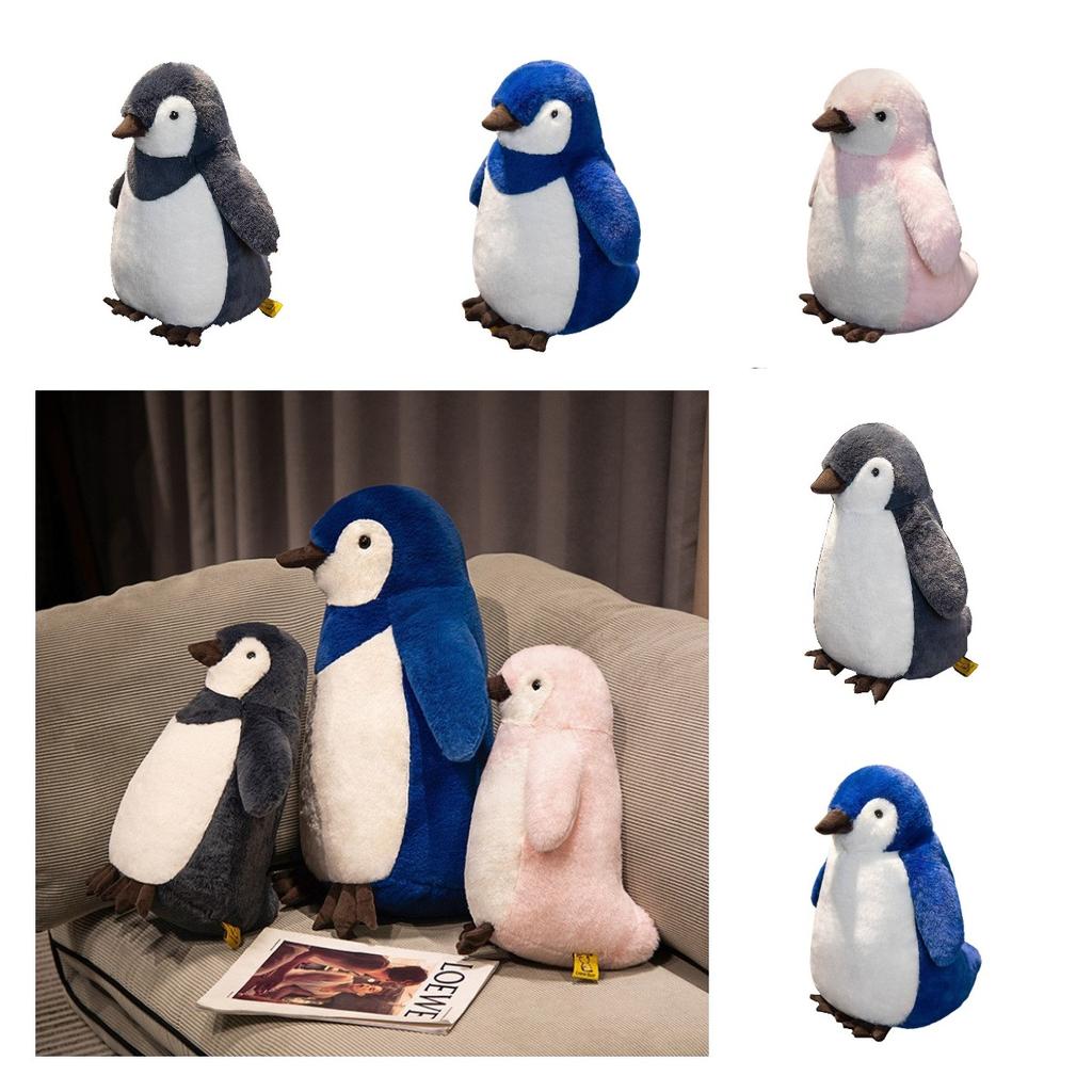 Penguin Plush Kawaii Toys Marine Animal Doll Children Gifts Sofa Decor Cushion